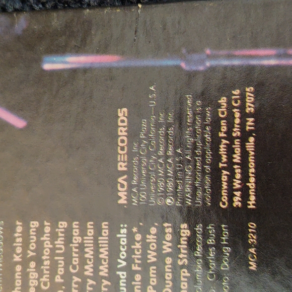 MCA Conway Twitty - Heart & Soul - Vintage Vinyl Record Album - 1980 - Picture 3 of 11